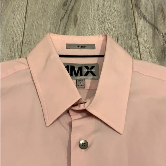 Pink Express 1MX fitted button down dress shirt - Picture 2 of 10